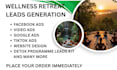 wellness retreats leads spa retreats leads medical spa leads facebook video ads