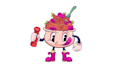 design cute kawaii logo and cartoon stickers