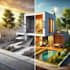 make 3d revit model with visualization