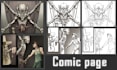 make a comic or manga page for your story