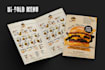 do attractive editable restaurant menu design food menu