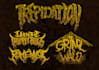 draw metal band logo design