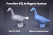 convert stl, mesh, or scan data into a precise cad model