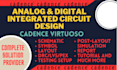 do schematics on cadence virtuoso, analog, digital ic design xcelium, genus