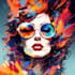 make anything into abstract art, portrait, illustration