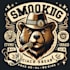 design unique smoking bear mascot logo for you