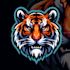 design a high quality tiger mascot logo