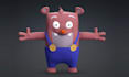 character modeling, rigging and animations