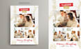 design christmas card and invitation card