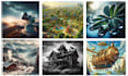 create professional and detailed ai art using mid journey