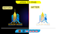 design, redesign, refresh, edit, modify, recreation, color change logo