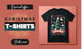 create stylish christmas t shirts designs