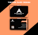 create professional and unique visiting card design