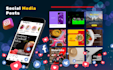 design, instagram linkedlin post and carousels