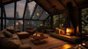 create cozy ambient rain videos for youtube