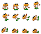 design character and sprite animations