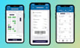 do UI UX design for mobile apps with wireframe and prototype