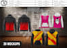 design 3d hoodie with many design