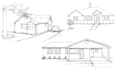 create a hand drawn house or building sketch from your photo