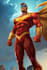 draw unique superhero cartoon comic character