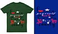 do outstanding   graphic typography  t shirt design