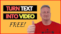 convert text, blog posts, article to video with voice over