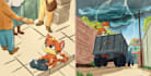 create attractive children book illustrations