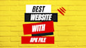 create a HTML CSS js website with apk file and publish on netlify