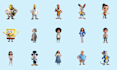 create 3d cartoon character, avatar using ai