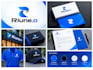 design a modern minimalist logo and brand identity kit