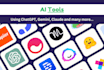 create ai tools using chatgpt, gemini, claude, generative ai