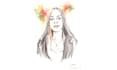 do watercolour abstract portrait