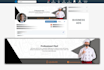 design linkedin cover banner header