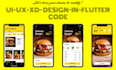 design in flutter code, UX, UI design or adobe xd design for your mobile app