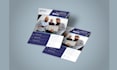create professional business flyer leaflet design