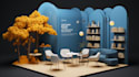 create your stunning exhibition booth with ai