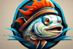 create amazing fish mascot logo with unlimited revisions