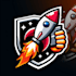design creative rocket launch icon  logo in very short time