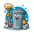 design eye catchy trach can bin cleaning logo in 12 hours