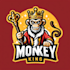 design professional  monkey king mascot logo within 12 hours