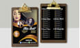 do creative spa menu, price menu, flyer and food menu design