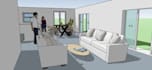 draft architectural floor plans, convert sketch, pdf to cad in autocad and revit