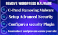 remove malware and wordpress hacked with website security