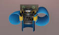 create a 3d model and render of your machine sketch or idea