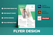do outstanding flyer, sales flyer, sell sheet and sales sheet design
