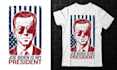 make political custom t shirt design and illustration