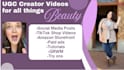 be your ugc creator and make videos for your beauty brand
