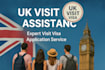 expertly assist with UK visit visa application