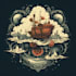 do vintage t shirt illustration and t shirt design by ai