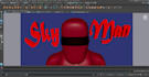 do 3d animation and character modeling rigging using maya software